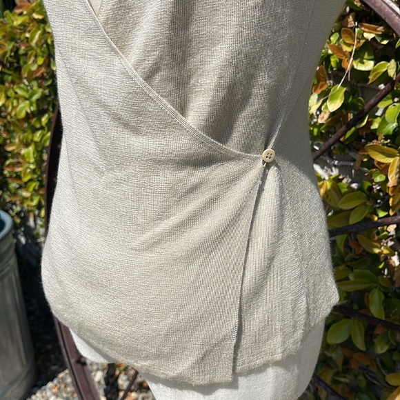 Donna Karan cashmere wrap top - Picture 4 of 8